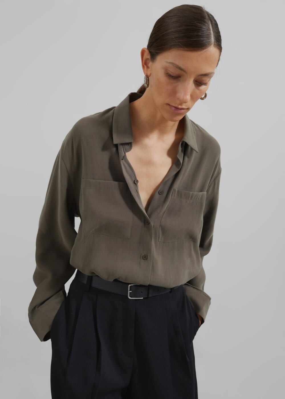 Blouse - Khaki - Image 3