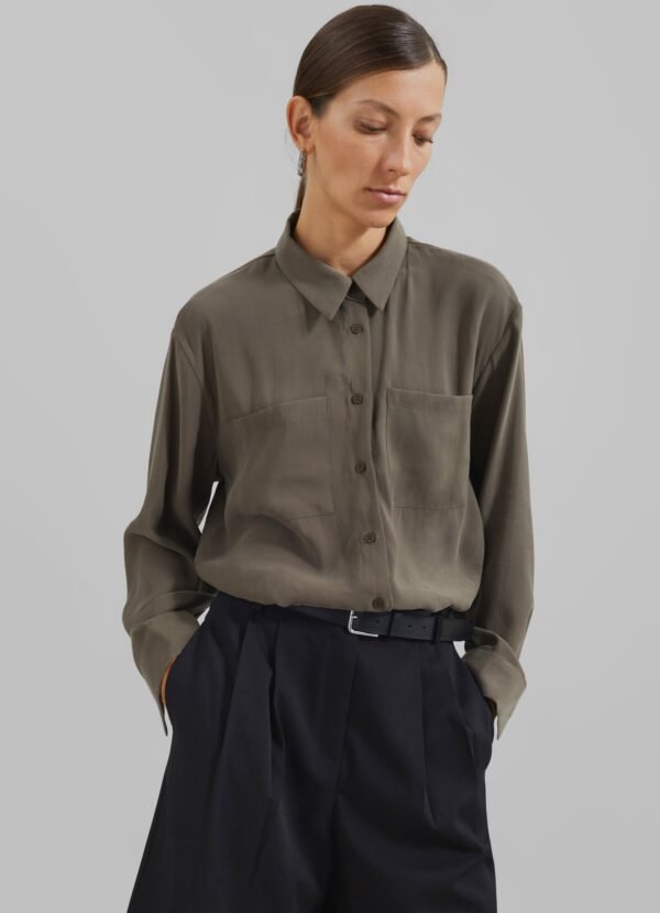 Blouse - Khaki - Image 7