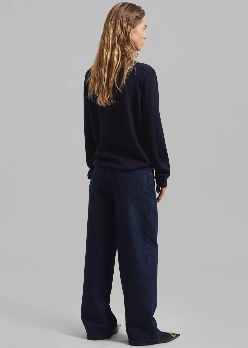 Denim Pants - Dark Wash - Image 9