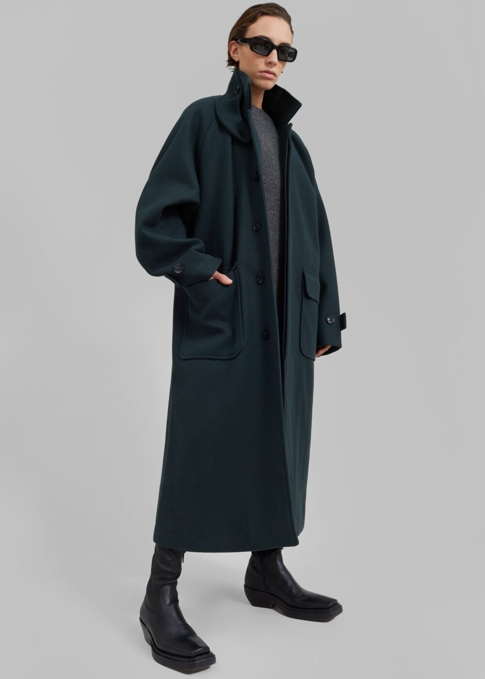 Coat - Deep Teal