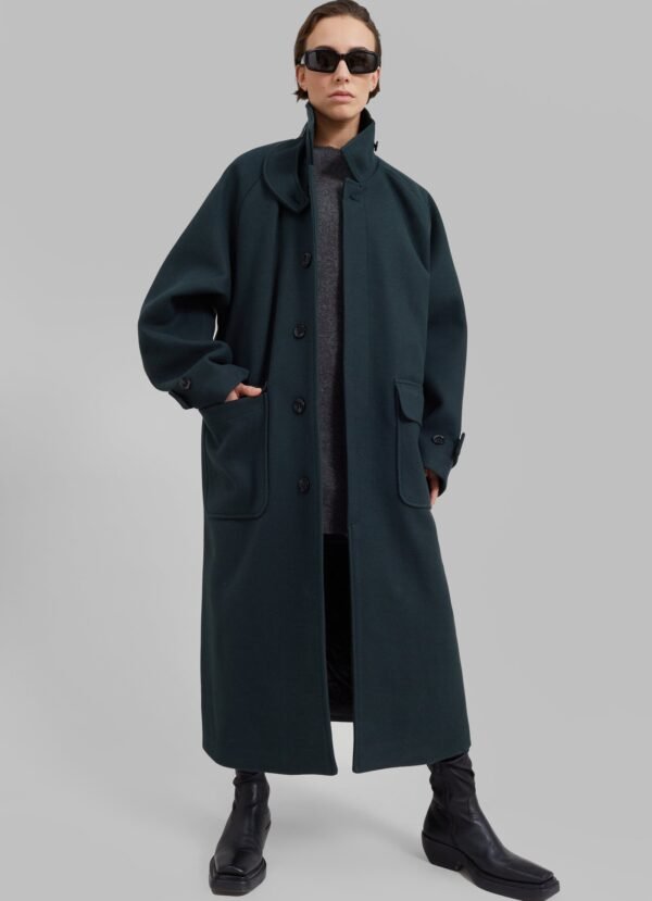 Coat - Deep Teal - Image 3