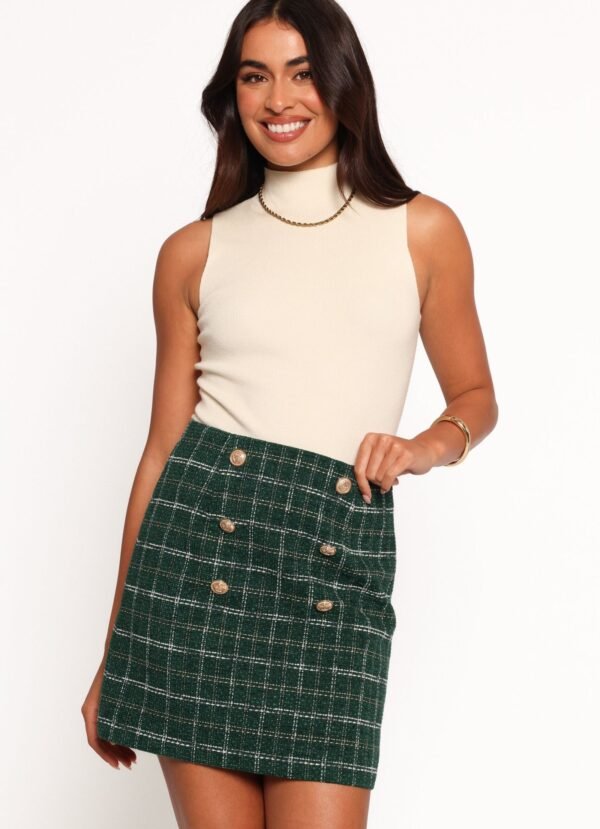 Mini Skirt - Green - Image 3