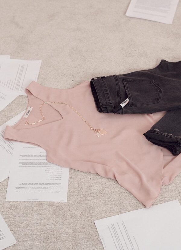 Top in Pale Pink - Image 10