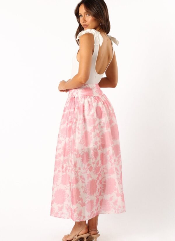 Maxi Skirt - Pink Floral - Image 7