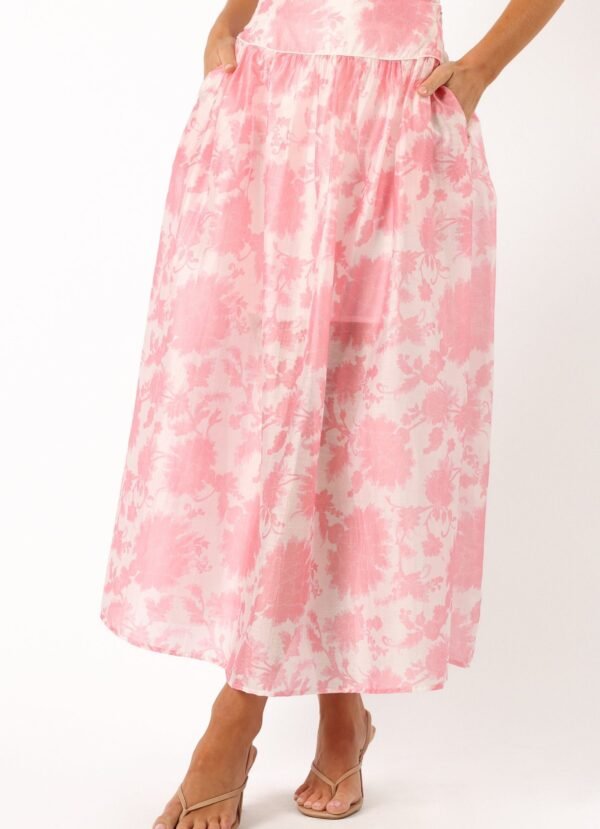 Maxi Skirt - Pink Floral - Image 4