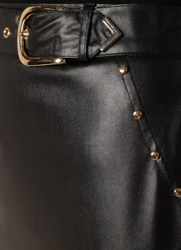 Mini Skirt - Black - Image 8