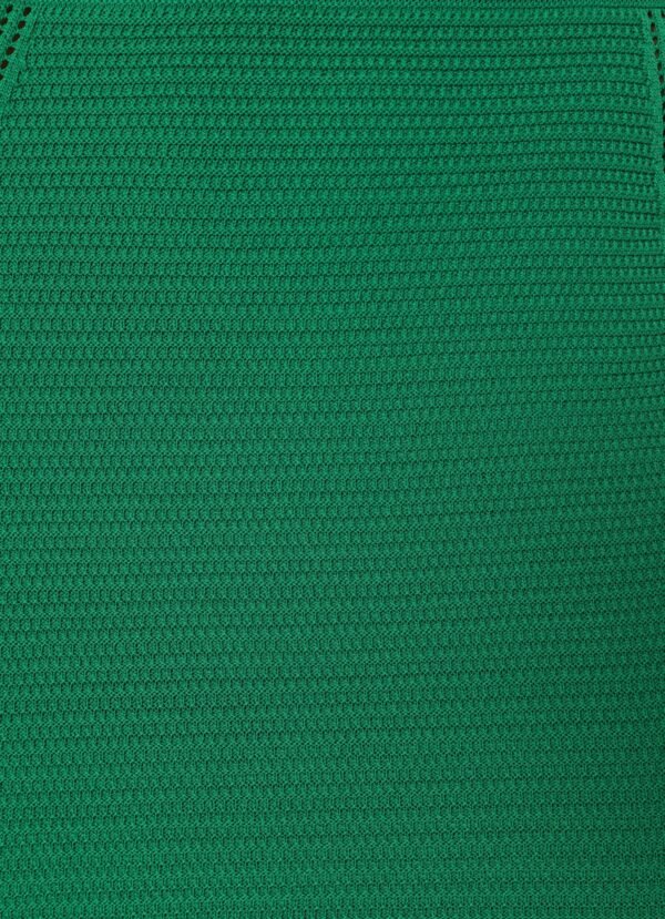 Knitted Skirt - Green - Image 7