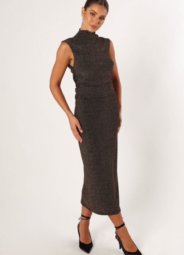Midi Skirt - Brown - Image 5