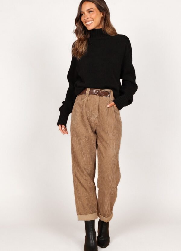 Knit Sweater - Black - Image 2