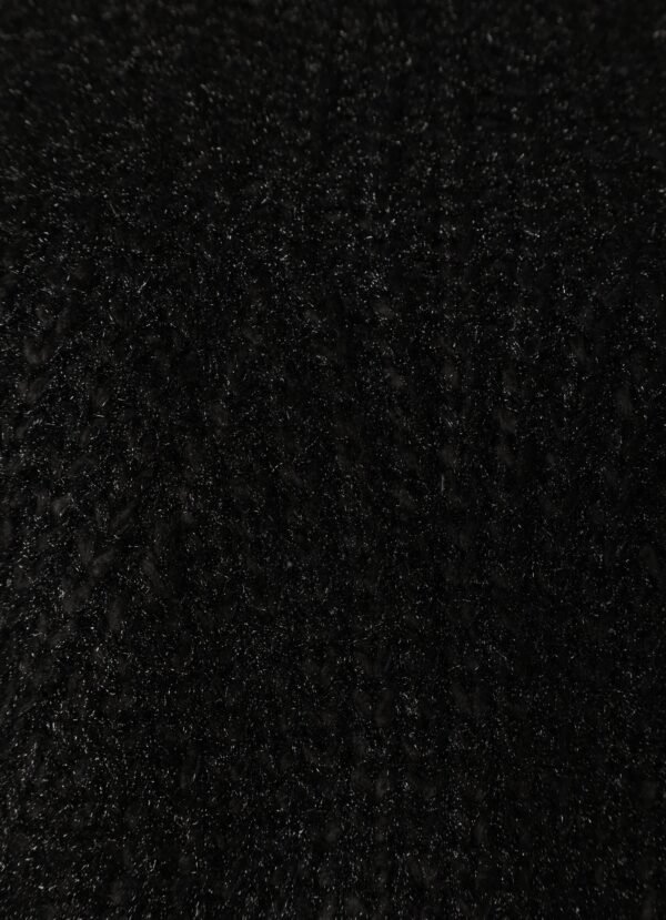 Shimmer Knit Sweater - Black - Image 9