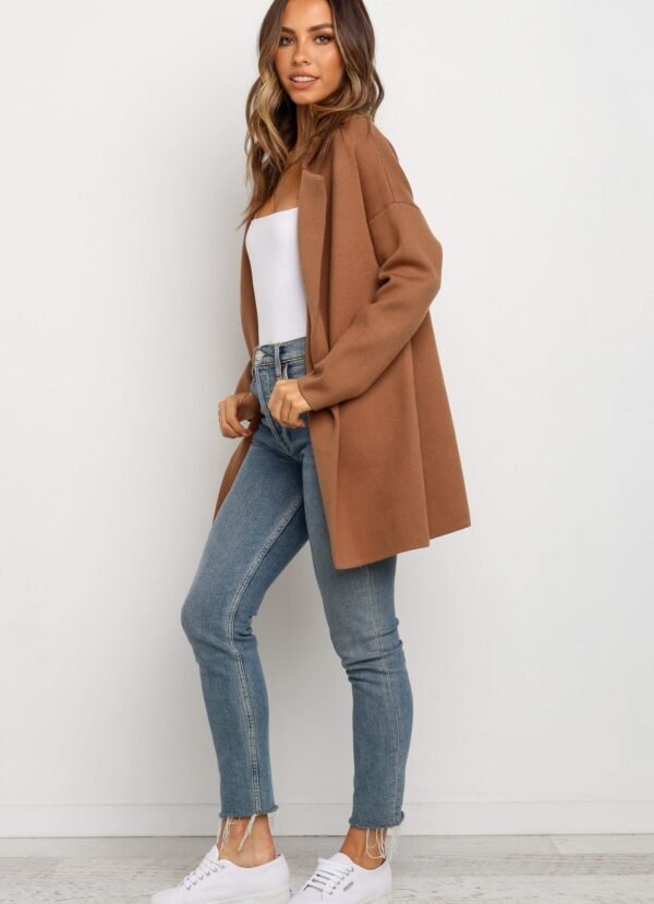 Coatigan - Brown - Image 5