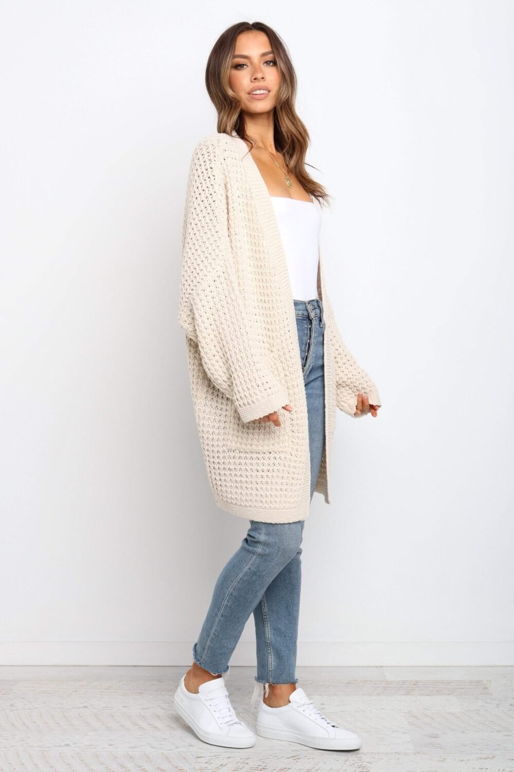 Cardigan - Cream - Image 4